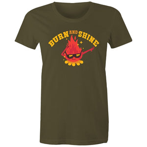 Women's Burn And Shine T-shirt