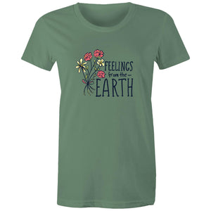 Women's Feelings From Earth T-shirt