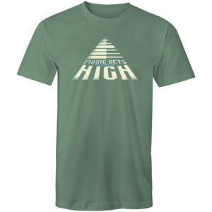 Men's Music Gets Me Way Up High T-shirt