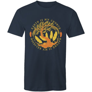 Men's Nature Earth Church T-shirt