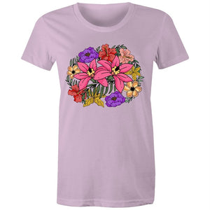 Women's Floral Flower T-shirt