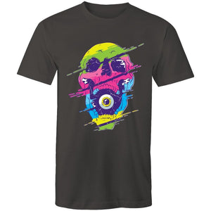 Men's Psychedelic Skull Speaker T-shirt