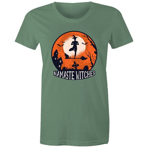 Women's Funny Namaste Witches T-shirt