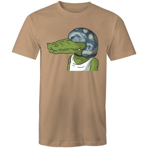 Men's Crocodile With Helmet T-shirt