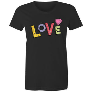 Women's Love Sign T-shirt