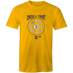 Men's Bitcoin Circle Of Trust T-shirt