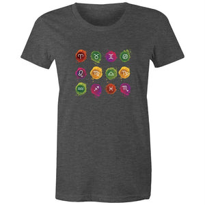 Women's Horoscope Badge T-shirt