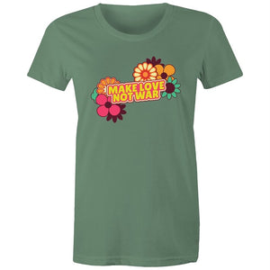 Women's Make Love Not War T-shirt