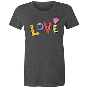 Women's Love Sign T-shirt