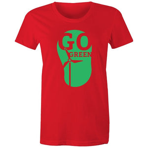 Women's Go Green Environmental T-shirt