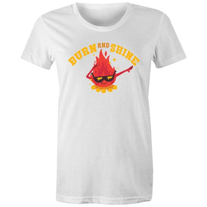 Women's Burn And Shine T-shirt