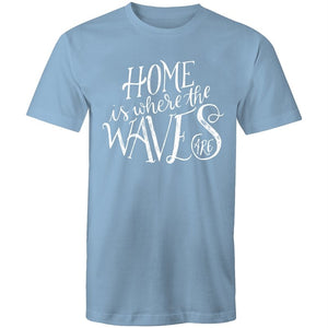 Men's Home Is Where The Waves Are T-shirt