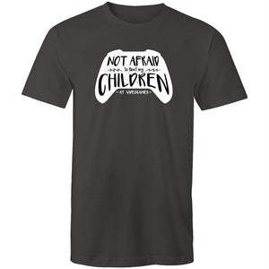 Men's Not Afraid To Beat My Children At Video Games T-shirt