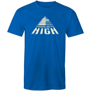 Men's Music Gets Me Way Up High T-shirt