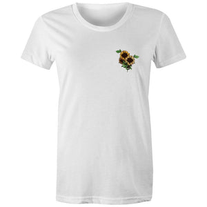 Women's Sunflower Pocket T-shirt