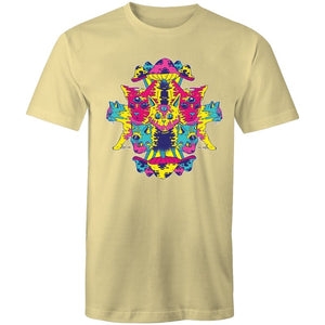 Men's Psychedelic Cat T-shirt
