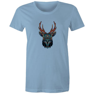Women's Mandala Moose T-shirt