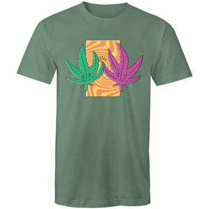 Men's Cannabis High Five Funny T-shirt