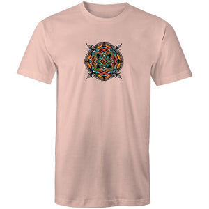 Men's Indian Mandala Pattern T-shirt