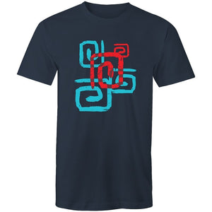 Men's Abstract Maze T-shirt