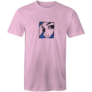 Men's Abstract Framed Girl T-shirt