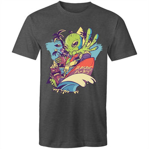 Men's Cool Surfing Alien T-shirt