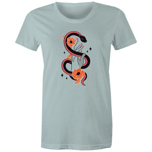 Women's Caduceus Hand Styled T-shirt
