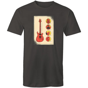 Men's Guitar Diagram T-shirt