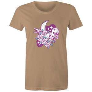 Women's Floral Dinosaurs T-shirt