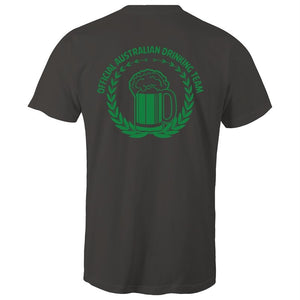 Men's Australian Drinking Team (Front + Back Print) T-shirt