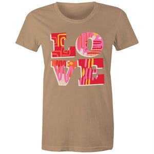 Women's Abstract Love T-shirt