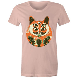 Women's Trippy Cat T-shirt