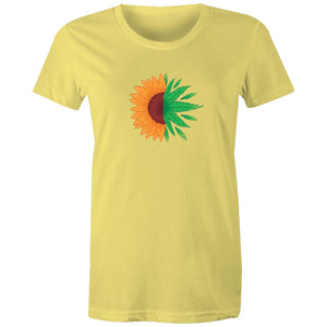 Women's Sunflower Weed T-shirt