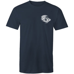 Men's Illuminati Eye Pocket T-shirt