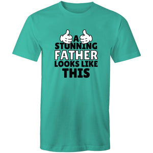 Men's Stunning Father Funny T-shirt