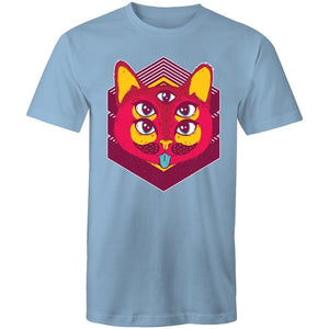 Men's Psychedelic Cat Eyes T-shirt