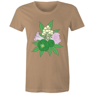 Women's Psychedelic Plants T-shirt