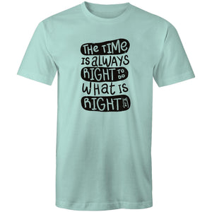 Men's Do What Is Right Graffiti Art T-shirt