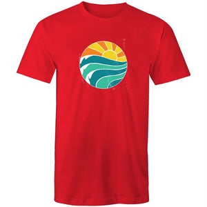 Men's Summer Waves Logo T-shirt