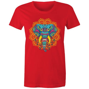 Women's Mandala Elephant T-shirt