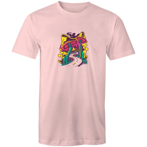 Men's Trippy Mushroom Road T-shirt