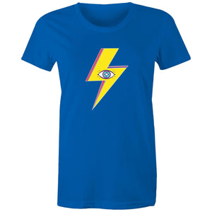 Women's Lightning Bolt Eye T-shirt
