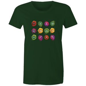 Women's Horoscope Badge T-shirt