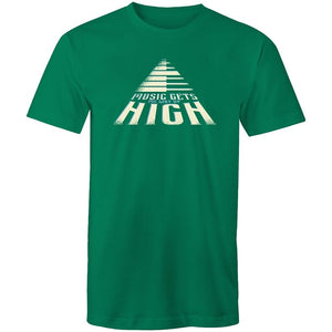 Men's Music Gets Me Way Up High T-shirt