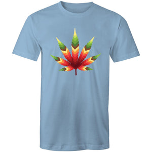 Men's Cannabis Leaf Art T-shirt
