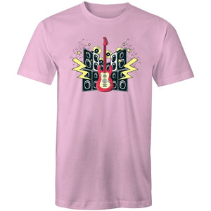 Men's Electric Guitar And Speaker T-shirt