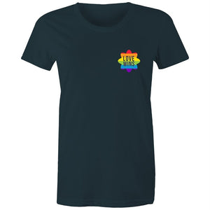 Women's Love Wins Pocket T-shirt