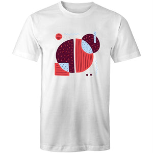 Men's Abstract Coffee Bean T-shirt
