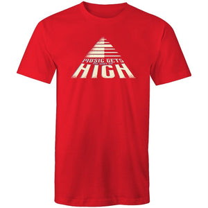 Men's Music Gets Me Way Up High T-shirt