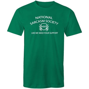Men's National Sarcasm Society T-shirt